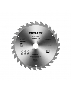 Δίσκος Κοπής Ξύλου 30T Deko...